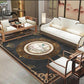 Chinese Carpet Classical Zen Living Room Coffee Table Pad Studyroom Door Mat Bedroom Non-slip Rug