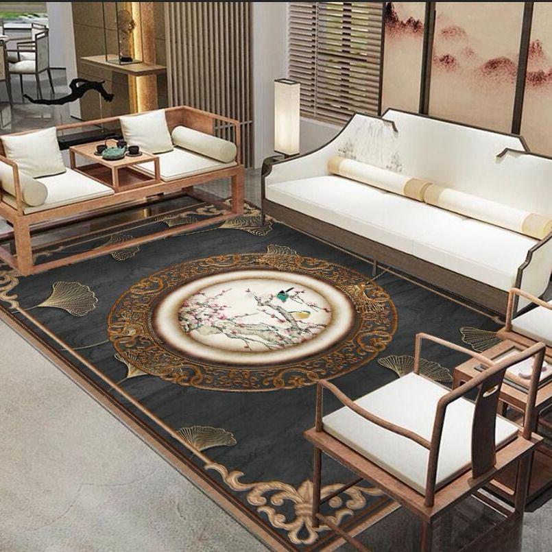 Chinese Carpet Living Room Home Decor Bedroom Carpet Sofa Coffee Table Rug Classic Study Room Mat