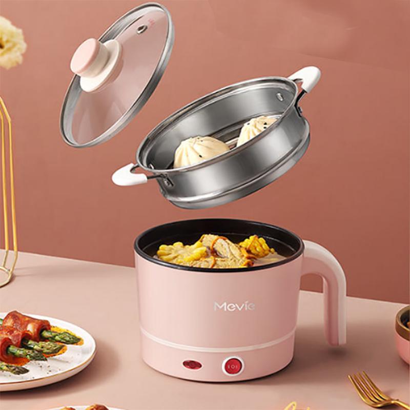 Student Household Multi-function Noodle Cooking Electric Skillet Single Small Electric Pot Small Pot Mini Electric Pot