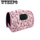 Dog Carrier Portable Pet Backpack Cat Carrier Outgoing Small Dog Travel Bag Soft Pet Carrier