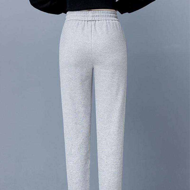 White Sports Pants Women's Spring and Summer Thin Loose Loose Beam Feet Explosion Models Small Pants Ins Tide