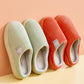 Winter Couples Home Bedroom Household Cotton Mopping Women's Warm Non-slip Plush Cotton Shoes
