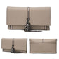 Cowhide Tassel Zipper Women's Clutch Bag Shoulder Bag Ladies Smooth Leather Wedding Evening Banquet Clutch Purse Elegance Luxury