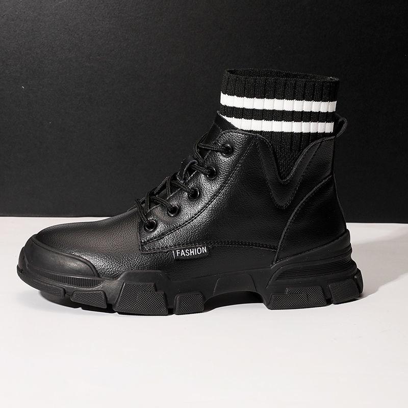 Autumn Female Martin Boots Shoes Korean Style All-match British Style Short Boots
