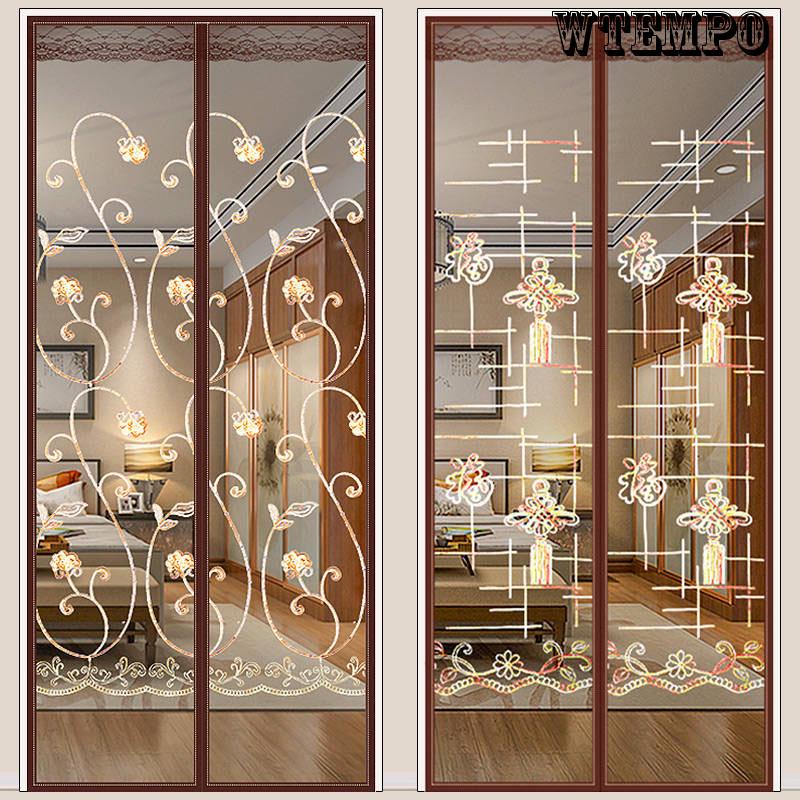Curtain Velcro High-grade Magnetic Screen Door Home Bedroom Partition Curtain