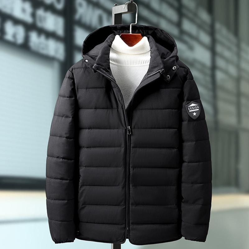 Plus Size Parkas Thicken Winter Warm Jacket and Coats Men Camouflage Hooded Down Jackets Oversized Casual Loose Outwear Men's Large Clothes