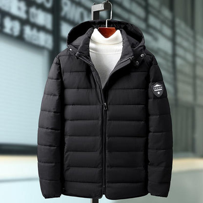Plus Size Parkas Thicken Winter Warm Jacket and Coats Men Camouflage Hooded Down Jackets Oversized Casual Loose Outwear Men's Large Clothes