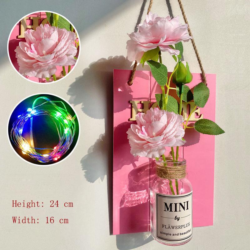 Creative Wall Hanging Living Room Wall Flower Wall Indoor Wall Hanging Wall Decoration Small Pendant Bedroom Room