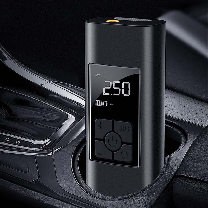 Car Air Pump Can Preset Tire Pressure Multi-function Car Air Pump Portable 12v Car Pump Electric Inflatable Tool Car High-power Air Pump