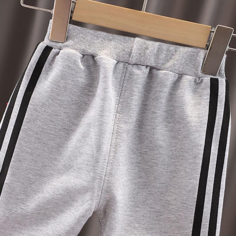 Boys and Girls Spring and Autumn Suits Children's Sports Suits Leisure Suits Three-piece Sets Children's Clothing