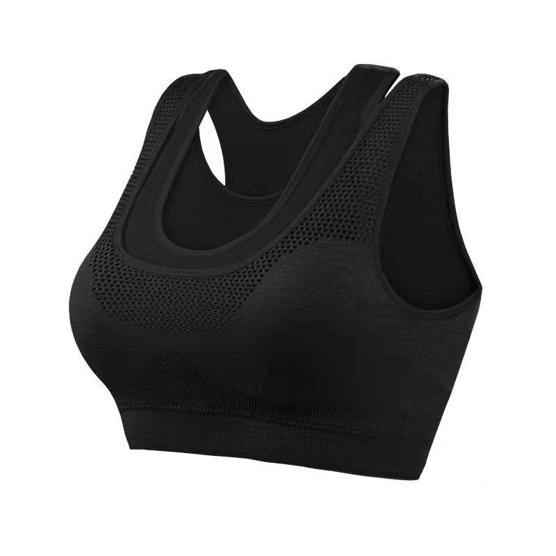 Women's Sports Underwear Gathered Anti-sagging Fitness Bra Running Shockproof Beauty Back Yoga Bra Vest