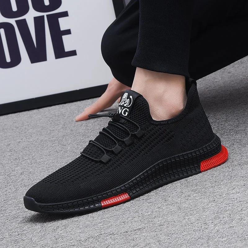 Spring and Autumn New Men's Shoes Breathable Deodorant Casual Sports Shoes Soft and Comfortable Men's Shoes