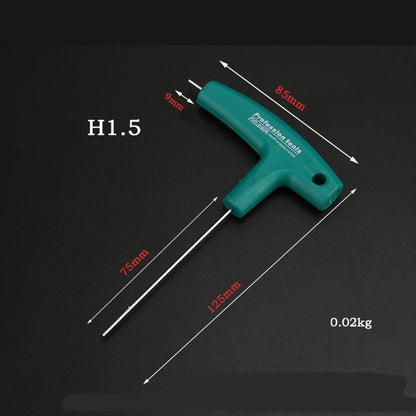 Hexagonal Wrench T-Screwdriver Auto Repair Tool Industrial Companion Tool