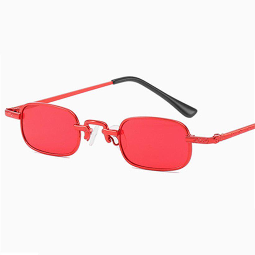 Small Steampunk Sunglasses Women Fashion Metal Retro Yellow Sun Glasses for Men Brand Designer Mirro
