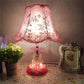 Table Lamps European Style Lace Wedding Garden Lamp Cloth Exquisite Romantic Princess Bedside Lamp