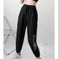 Ins Tide Sports Pants Female Students Summer Thin Section Beam Feet Were Thin All-match Japanese and Korean Casual Nine-point Pants