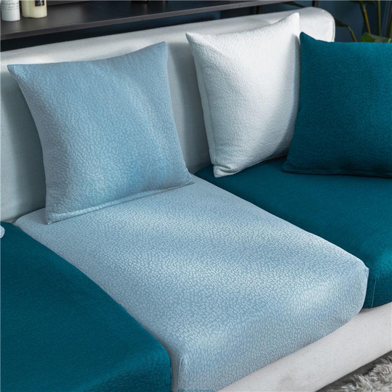 1/2/3/4 Seats Stretch Sofa Cushion Cover for Pet Kids Waterproof Furniture Protector  Spandex Washable Removable Slipcover