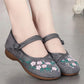 Old Beijing Cloth Shoes Women's Embroidered Shoes Women's Ancient Style Shallow Mouth Soft Sole Comfortable Round Head Ethnic Style Mother's Shoes
