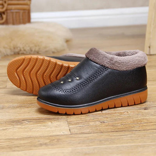Winter Plus Velvet Padded Comfortable and Warm Cotton Shoes Soft-soled Non-slip Winter Shoes