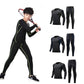 Boys Running Children Fitness Sets Gym Clothing Men Training Tights Jogging Sports Compression Wear