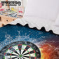 football Printing Flannel Lamb Cashmere Double Sided Blanket Thick Winter Warm
