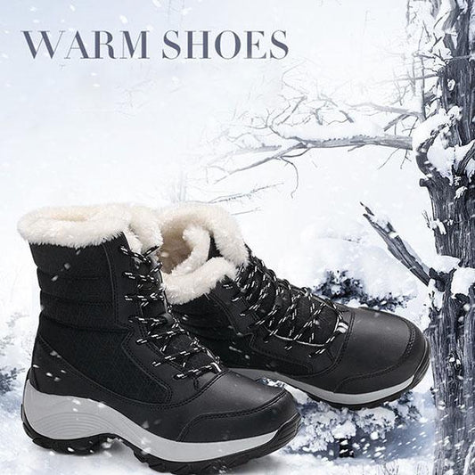 Women Boots Non-slip Waterproof Winter Ankle Snow Boots Women Platform Winter Shoes with Thick Fur Botas Mujer Thigh High Boots