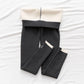 Spring and Autumn Threaded Leggings Women's Long Trousers Are Thin Outer Wear Plus Velvet Thickened High Waist Warm Cotton Trousers In Winter