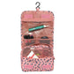 Foldable makeup bags Cosmetic bag Zippered case portable Hanging Toiletry Organizer for Women Girls