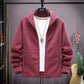 Men's Autumn Jacket Loose Large Size Outdoor Leisure Stand-up Collar Jacket Men's Sports Jacket