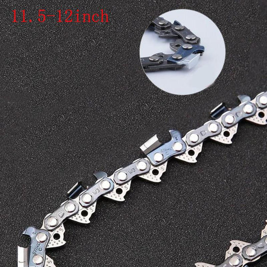 1/3/5 PCS 11.5-12 Inch Chainsaw Blade for Wood Cutting Chainsaw Parts 50-52 Drive 3/8 Pitch Grinding Chain Stainless Steel Hardened