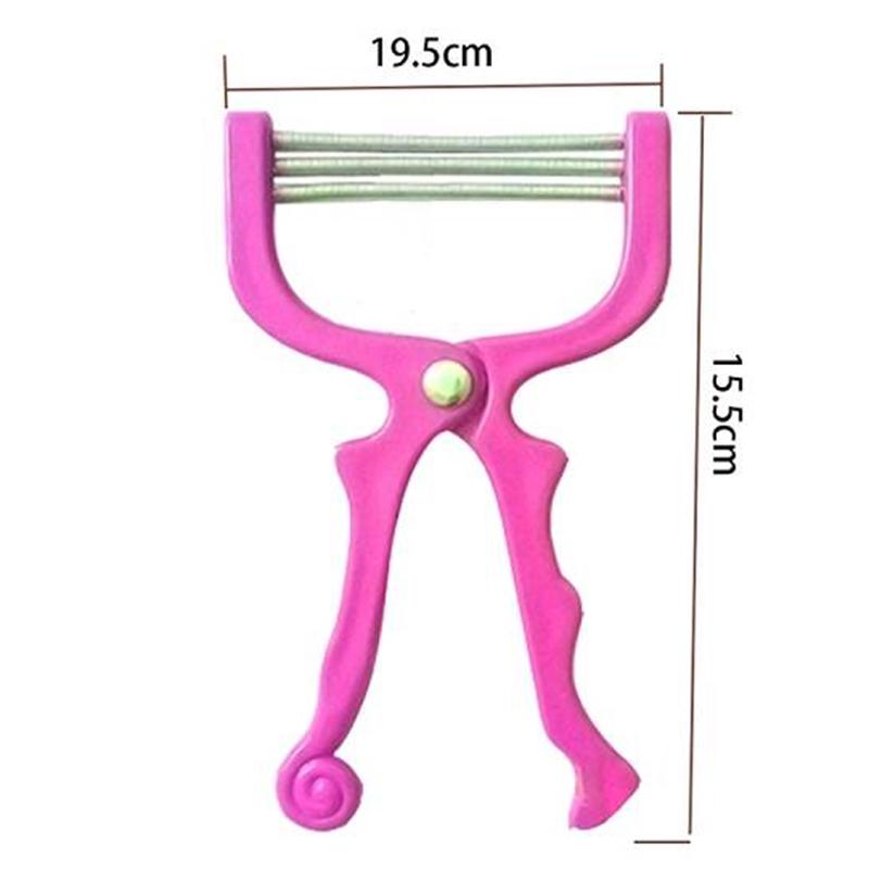 Facial Female Face Lip Hair Removal Pluck Hair Sweat Remove Hair Facial Device Plastic Stainless