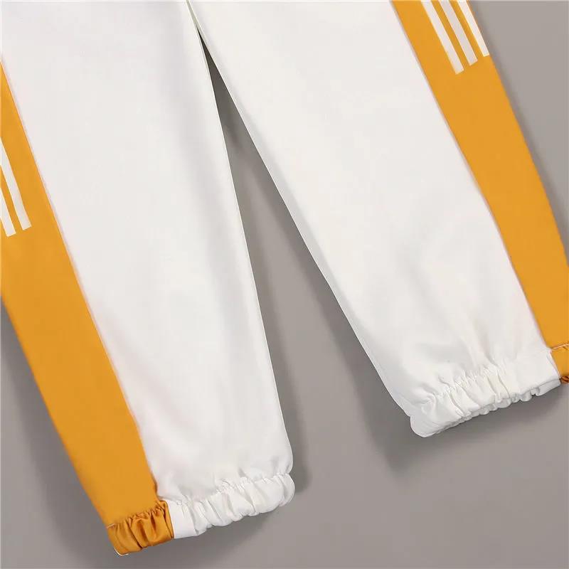 Plus Spring and Summer Handsome Hip-hop Pants Women Korean Style Trendy Student Loose Sweatpants Look Thin Casual and Versatile