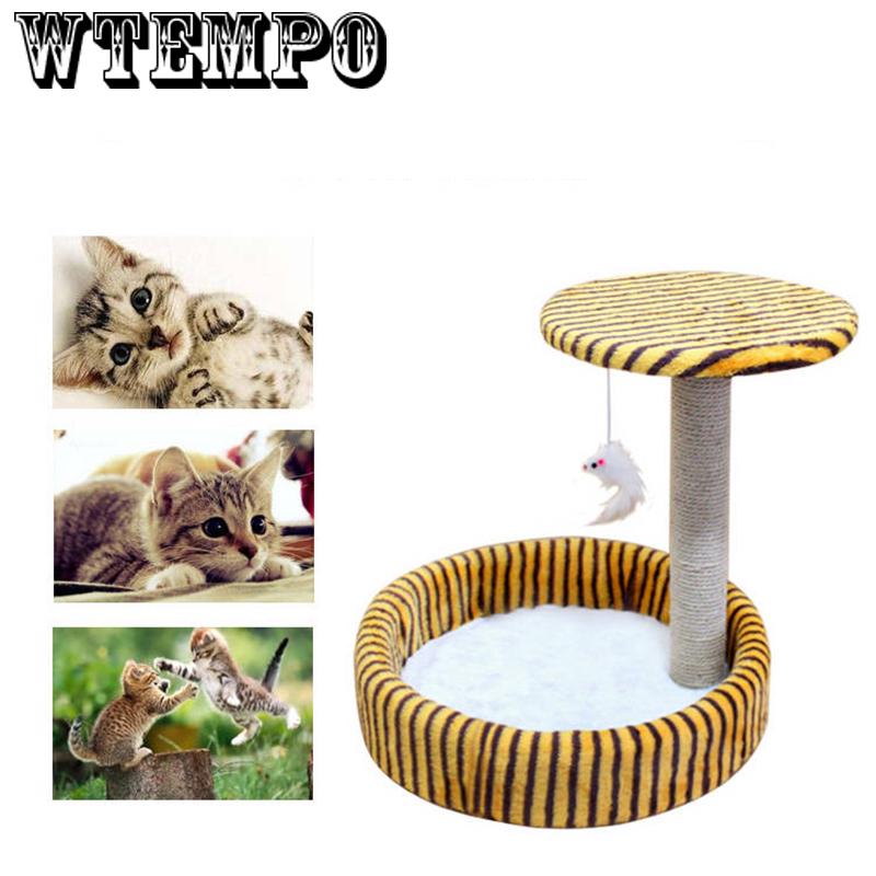 Cat Climbing Frame Cat Post Tree Pole Furniture Gym House Toy Cat Jumping Platform