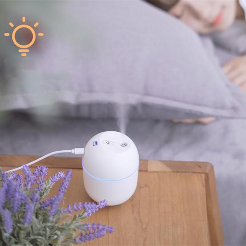 220ml Air Humidifier Mini Portable Aroma Diffuser USB Electric Sprayer for Home Office Car