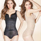 Latex Full Body Shaper Shapewear Waist Cincher Underbust Bodysuit Jumpsuit Pants Slimming Corset