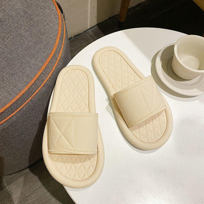 WTEMPO Slippers Women Indoor Soft Lightweight  Non-slip Beach Bedroom Home Bathroom