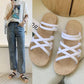 Summer Women's Sandals Non-slip Thick Bottom All-match Beach Women's Flat Sandals