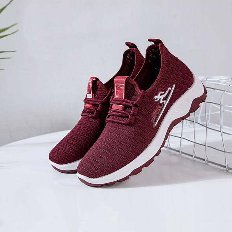 Women's Sports Shoes Female Students Korean Fashion Shoes Versatile Breathable Running Women's Sneakers