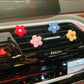 8Pcs Car Air Freshener Vent Clips, Kawaii Flower Car Decor, Cute Car Accessories for Women, Daisy Flower for Car