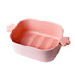 Drain Basket Plastic Kitchenware Daquan Multifunctional Fruit and Vegetable Washing Basket Two-piece Set