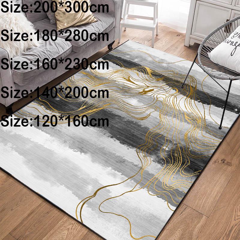 Room mat European style living room carpet coffee table sofa cushion home bedroom