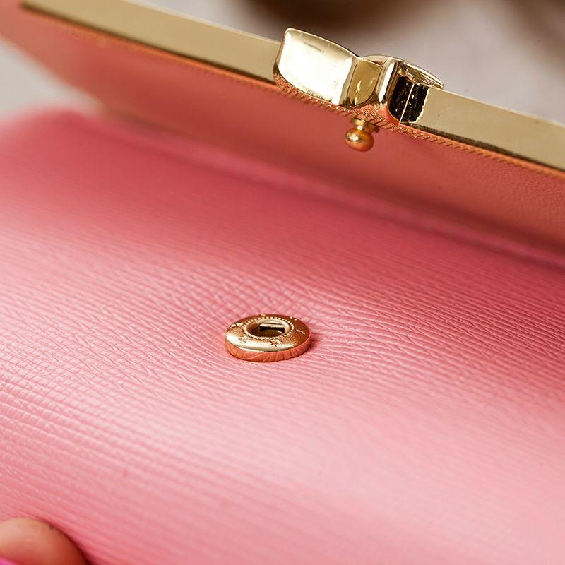 Women's Long Wallet Women Trendy Women Butterfly Tie Student Handbag Mobile Bag Trend
