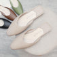 Korean Fashion Half Slippers Female Summer Wear Baotou Net Red Chic Lazy Single Shoes Wild One Pedal Female Slippers