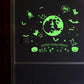 [Wall sticker ]Diy Halloween Luminous Wall Stickers Home Decor Living Room Party Bar Wall Decor Deca
