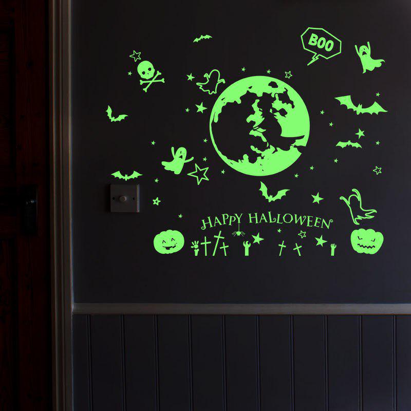 [Wall sticker ]Diy Halloween Luminous Wall Stickers Home Decor Living Room Party Bar Wall Decor Deca