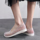 Female Crystal Hole Thick-soled Soft Home Nurse Dancing Beach Female Drag Sandals Summer