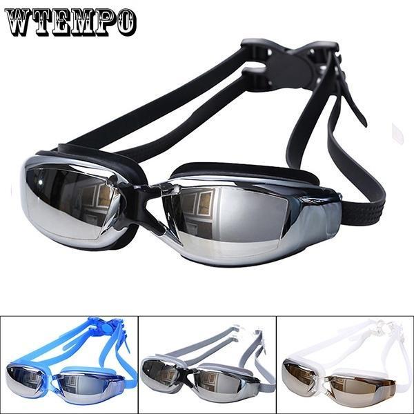 WTEMPO Professional 100% UV Swim Goggle Outdoor Waterproof Anti-Fog HD Swim Glasses