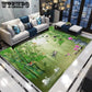 3D Household Yoga Rug Mat Retro Chinese Style Carpets Living Room Bedroom Study Bedside Carpet Decor