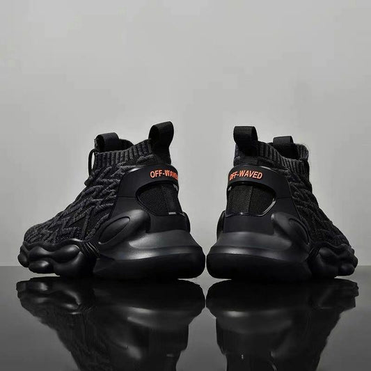 High top socks shoes Wild men's shoes spring men Daddy shoes Casual shoes for men leisure Breathable