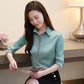 Summer Office Top Female Women Shirts Women's White Shirt Blouses Tops Long Sleeve Chic Woman Blouse
